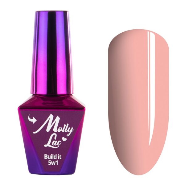 Biab Manicure peach