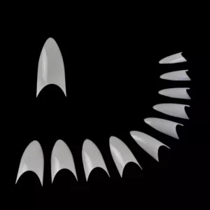 Stiletto tips Naturel 100 tips in box (rond)