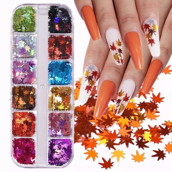 Nail art box blad