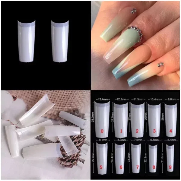 French Tips Naturel 100 stuks