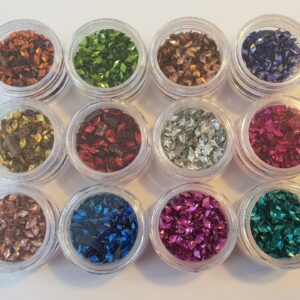 Glitterset Ruit 12 stuks