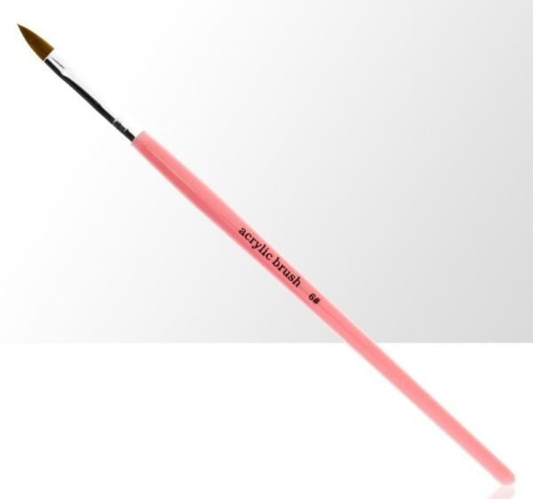 Acrylpenseel Roze nr 6