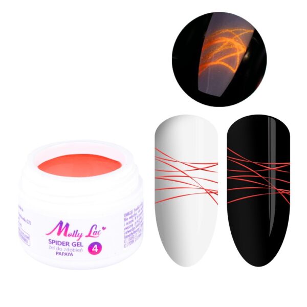 Spidergel glow in the dark - Papaya