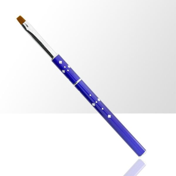 Gelpenseel Blauw nr 8