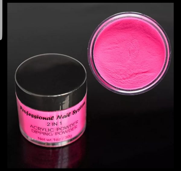 Acrylpoeder Kleur 30 gram 2 in 1 Neon #1