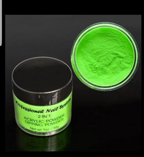 Acrylpoeder Kleur 30 gram 2 in 1 Neon #8