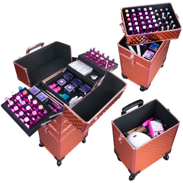 Trolley de Luxe Zwart - Afbeelding 2