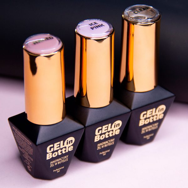 Gel in a bottle by Molly Lac Icy Pink 10ml - Afbeelding 2