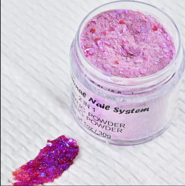 Acryl glitter 2 in 1 30 gram Peony 14