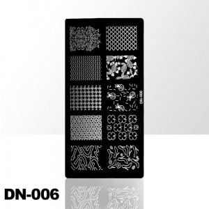 Stamping Sjabloon Lang DN 006