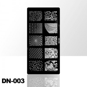Stamping Sjabloon Lang DN 003