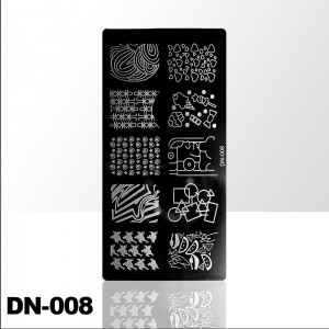 Stamping Sjabloon Lang DN 008
