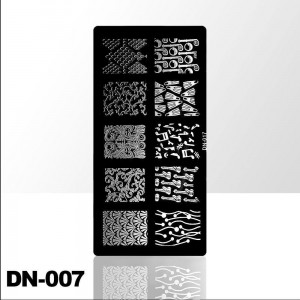Stamping Sjabloon Lang DN 007