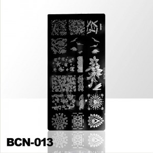 Stamping Sjabloon Lang BCN 013