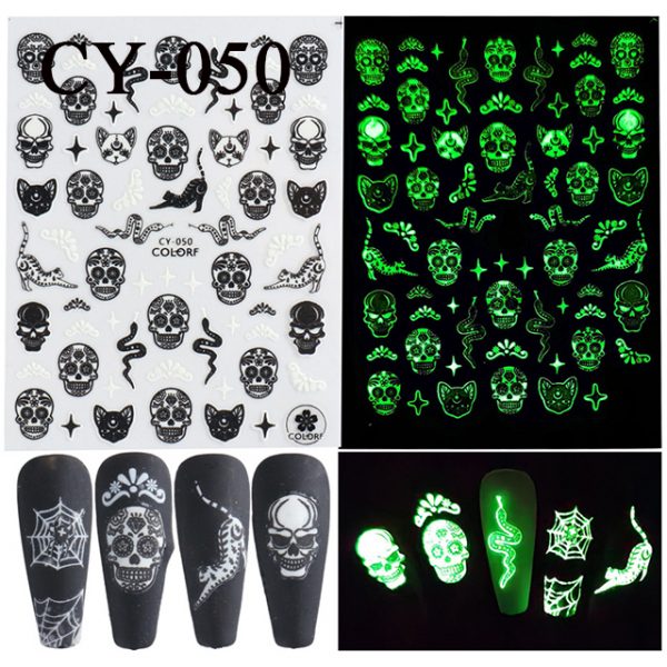 Sticker Glow in the Dark HALOWEEN CY-050