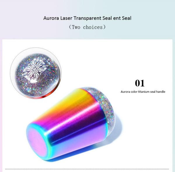 Siliconen stempel Aurora - Afbeelding 2