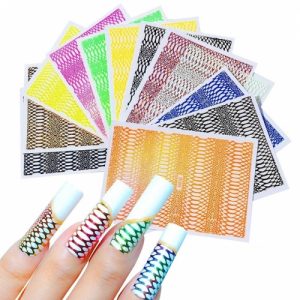 Nail Stickers Snakeskin
