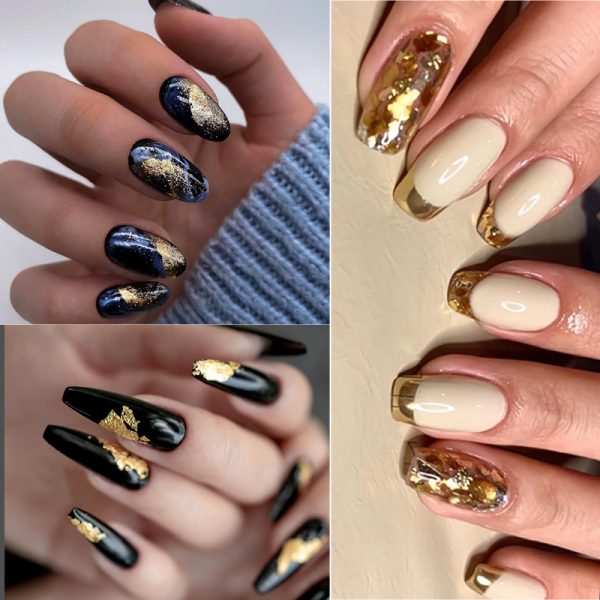Nail Art Gold Foil - Afbeelding 2