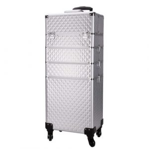 Trolley xxxl 4IN1 Diamant zilver 3D