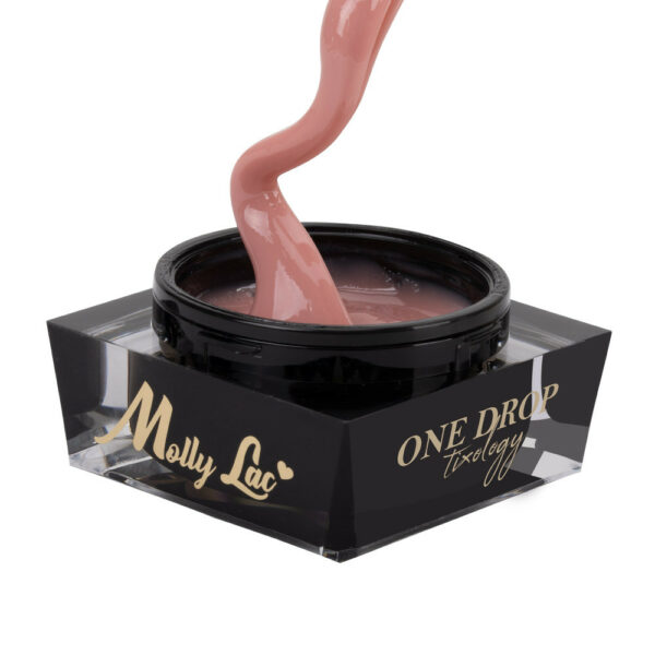 Bouwgel met thixotropie MollyLac One Drop Tixology Hot Latte 5 g