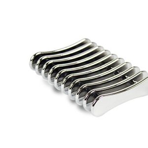 Penseelhouder Zilver groot