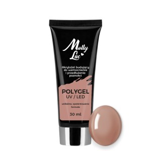 Polygel acrylgel MollyLac Light Brown 30 ml nr. 23