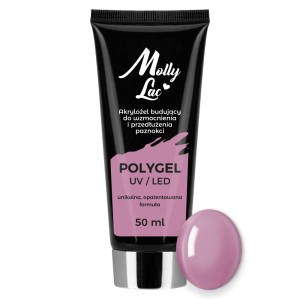 Polygel acrylgel MollyLac Bean Paste 50 ml nr. 20