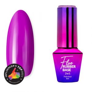 Rubber Base 2 in1 Fluo MollyLac Chillin 10 g nr. 5