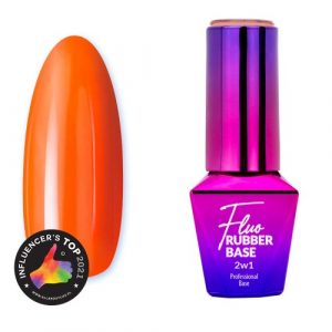 Rubber Base 2 in1 Fluo MollyLac Mambo Mix 10 g nr. 7