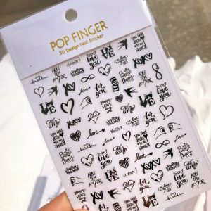 Sticker 3D Pop Finger