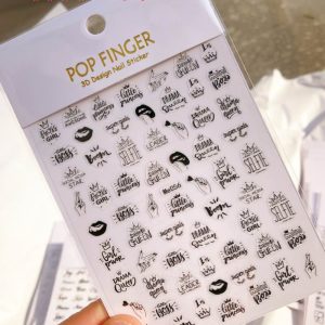Sticker 3D Pop Finger
