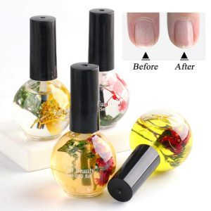 Nagelriemolie met gedroogde bloemetjes 15 ml