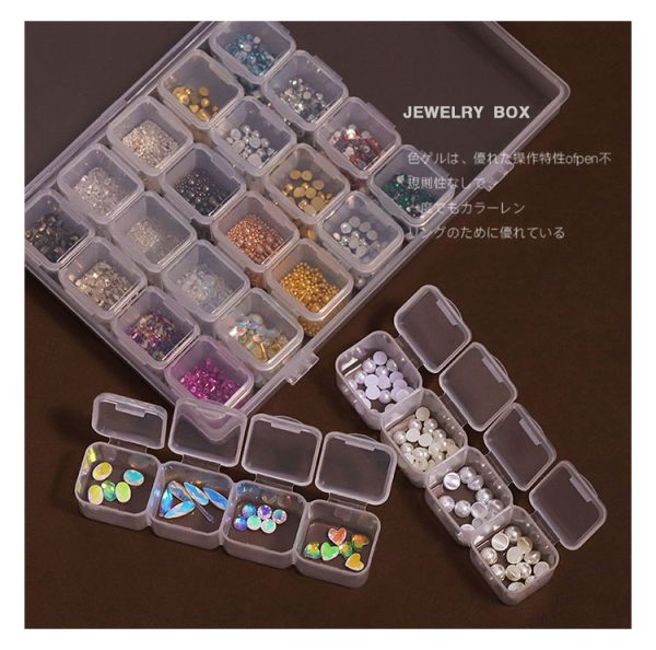 Nail Art decoratiebox 28 stuks 001