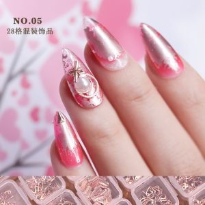 Nail Art decoratiebox 28 stuks 003