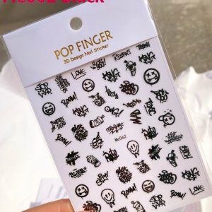 Sticker 3D Pop Finger