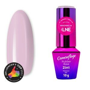 Rubberen basis 2in1 Camouflage MollyLac Baby Girl 10 g nr. 10