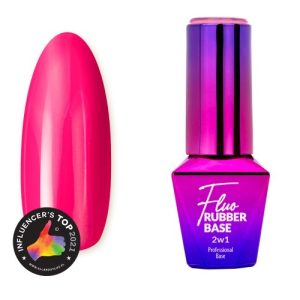 Rubber Base 2in1 Fluo MollyLac Exotica 10 g No. 6