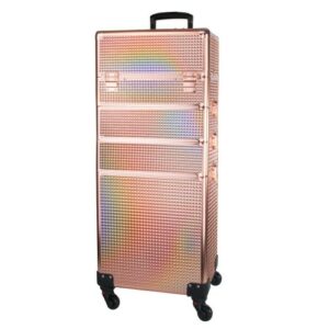 Trolley XXXL 4 in 1 rosé goudkleurig