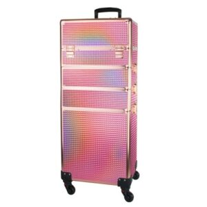 Trolley XXXL 4 in 1 rosé goudkleurig