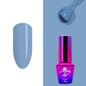 Hybride gelpolish van MollyLac Bubble Tea Mystery Puff 10 ml nr.138
