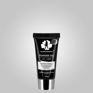 Powdergel Allepaznokcie Clear Hema / di-Hema vrij 15 g Nr. 01