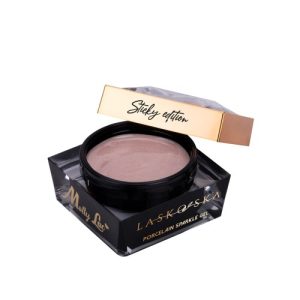 Bouwgel Porselein Sparkle Gel Sticky Edition Dirty Pink MollyLac 15 g