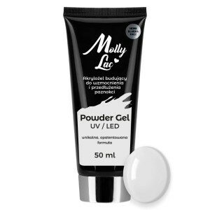Polygel acrylgel MollyLac Clear 50 ml nr. 01