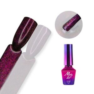 Topcoat no wipe Hollywood MollyLac Mixy Fuchsia 10 ml