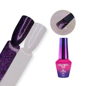 Topcoat no wipe Hollywood MollyLac Violet Show 10 ml