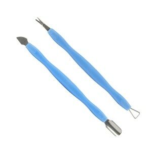 SCRAP Knurl Spatelsnijder - Beitel Hoef - Set van 2 st. blauw