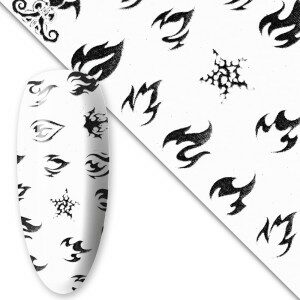 Folie / foil / transferfolie Luminous Flames nr. 10