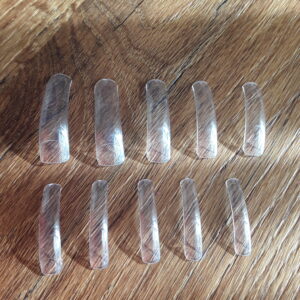 Tips Curved Clear XXL 100 stuks
