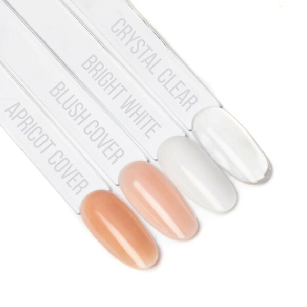 Acryl poeder van MollyLac Apricot Cover 15 g - Afbeelding 3