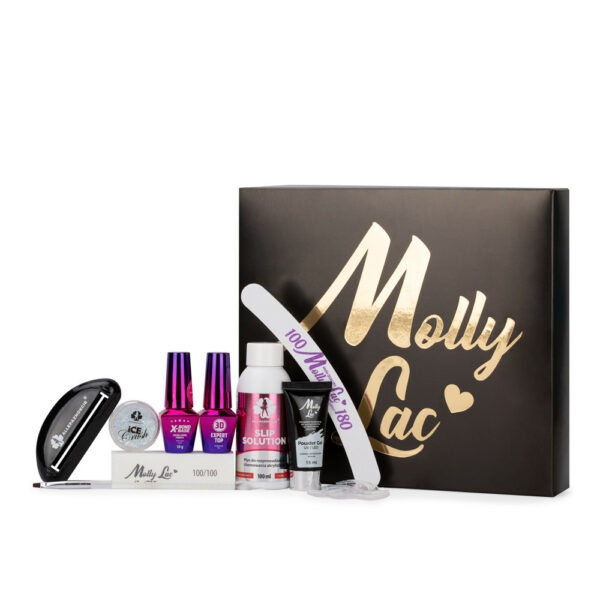 Set Polygel MollyLac acrylgel OP=OP!